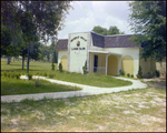 The Entrance to the Beverly Hills Lions Club in Beverly Hills, Florida by Skip Gandy