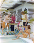 Women Grill by the Pool in Beverly Hills, Florida, G by Skip Gandy