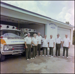 Volunteer First Responders Pose With Ambulances in Beverly Hills, Florida, H by Skip Gandy