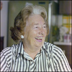 Portrait of Woman Laughing Candidly in Beverly Hills, Florida, A by Skip Gandy