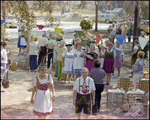 Women Carry Maypole at German American Social Club Festival in Beverly Hills, Florida, A by Skip Gandy