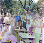 Group Cheers With Drinks at German American Social Club Festival in Beverly Hills, Florida by Skip Gandy