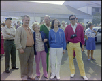 Five Friends Pose for Photo at Burnt Store Marina Seafood Festival in Punta Gorda, Florida, B by Skip Gandy