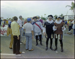 Men Dressed in Historical Costumes at Burnt Store Marina Seafood Festival in Punta Gorda, Florida by Skip Gandy