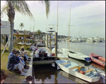 Crowd Watches From Shore at Burnt Store Marina Seafood Festival in Punta Gorda, Florida, E by Skip Gandy