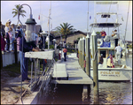 Folly Via Docks by Crowd at Burnt Store Marina Seafood Festival in Punta Gorda, Florida by Skip Gandy