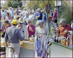 Guests Browse Wooden Wares at Burnt Store Marina Seafood Festival in Punta Gorda, Florida, C by Skip Gandy