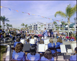 Student Marching Band Performs at Burnt Store Marina Seafood Festival in Punta Gorda, Florida, D by Skip Gandy