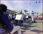 Student Marching Band Performs at Burnt Store Marina Seafood Festival in Punta Gorda, Florida, E by Skip Gandy