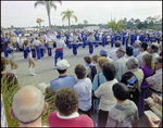 Student Marching Band Performs at Burnt Store Marina Seafood Festival in Punta Gorda, Florida, I by Skip Gandy