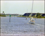 Several Boats Sailing Through the Bay, Burnt Store Marina Seafood Festival in Punta Gorda, Florida, I by Skip Gandy