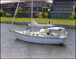 Straight Ahead Sails in Marina at Burnt Store Marina Seafood Festival in Punta Gorda, Florida, B by Skip Gandy