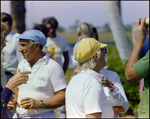 People Chatting While Holding Drinks, Burnt Store Marina Seafood Festival, Punta Gorda, Florida, B by Skip Gandy