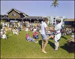 Crowd Sits on Lawn As Trophies Are Given Out, Burnt Store Marina Seafood Festival, Punta Gorda, Florida, H by Skip Gandy