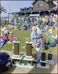 Crowd Sits on Lawn As Trophies Are Given Out, Burnt Store Marina Seafood Festival, Punta Gorda, Florida, I by Skip Gandy