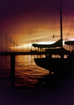 Sunset at the Davis Island Yacht Club, Tampa, Florida by George Skip Gandy IV