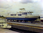 Houseboat Resting on a Dock, Tampa, Florida, C by George Skip Gandy IV