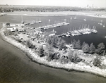 Aerial View of Davis Island Yacht Club and Peter O. Knight Airport, Tampa, Florida by George Skip Gandy IV