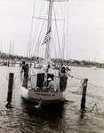 Windward Star Docking at Davis Islands Yacht Club, Tampa, Florida by George Skip Gandy IV