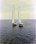 Two Sailboats off the Coast of Tampa, Florida, J by George Skip Gandy IV