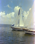 Two Sailboats off the Coast of Tampa, Florida, M by George Skip Gandy IV