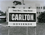 Gubernatorial Campaign Sign for Doyle E. Carlton Jr. by George Skip Gandy IV