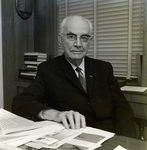 Doyle E. Carlton at His Desk, Florida, A by George Skip Gandy IV