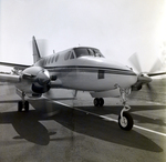 Beechcraft Private Plane on a Tarmac, Tampa, Florida, B by George Skip Gandy IV