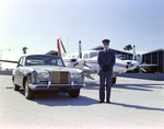 Chauffeur with Rolls Royce Silver Shadow and Piper Navajo Private Plane, Tampa, Florida, G by George Skip Gandy IV