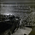 Crowd Watching Fight in Wrestling Ring, Tampa, Florida, A by George Skip Gandy IV