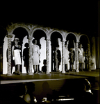 Women Posing Under Decorative Arches, Tampa, Florida, A by George Skip Gandy IV