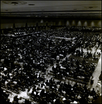 Crowd of Sitting People at Curtis Hixon Hall, Tampa, Florida, A by George Skip Gandy IV