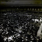 Crowd of Sitting People at Curtis Hixon Hall, Tampa, Florida, C by George Skip Gandy IV