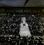 Walkway in Between Sitting Crowd, Tampa, Florida by George Skip Gandy IV