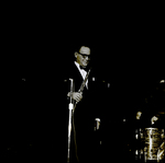 Benny Goodman Holding Clarinet, Tampa, Florida, C by George Skip Gandy IV