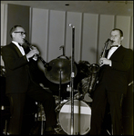 Benny Goodman Playing Clarinet with Saxophonist, Tampa, Florida by George Skip Gandy IV