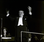 Alfredo Antonini Gesturing Towards Crowd, Tampa, Florida by George Skip Gandy IV