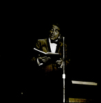 Gary Merrill Reading from Book on Stage, Tampa, Florida, D by George Skip Gandy IV