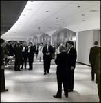 Crowd of People Walking in Curtis Hixon Hall, Tampa, Florida, B by George Skip Gandy IV