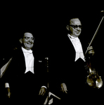 Men Holding Instruments Onstage, Tampa, Florida by George Skip Gandy IV