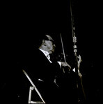 Jack Benny Playing the Violin Instrument Onstage, Tampa, Florida by George Skip Gandy IV