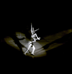 Alfredo Mendoza and Jane Morris Performing on Ice, Tampa, Florida by George Skip Gandy IV