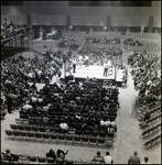 People Surrounding a Boxing Ring, Tampa, Florida by George Skip Gandy IV