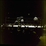 Men Fighting in Boxing Ring, Tampa, Florida by George Skip Gandy IV