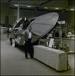 Bernie Little Posing in Front of a Boat, Tampa, Florida, B by George Skip Gandy IV