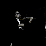 Jack Benny Playing the Violin Onstage, Tampa, Florida, C by George Skip Gandy IV