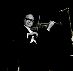 Jack Benny Playing the Violin Onstage, Tampa, Florida, D by George Skip Gandy IV