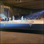 Horse Running in Sand Pit in Ice Skating Rink, Tampa, Florida, A by George Skip Gandy IV