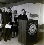 Reverend Leading Ceremony at Curtis Hixon Convention Center Dedication, Tampa, Florida by George Skip Gandy IV