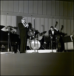 Benny Goldman, Celloist, and Drummer Performing, Tampa, Florida, A by George Skip Gandy IV